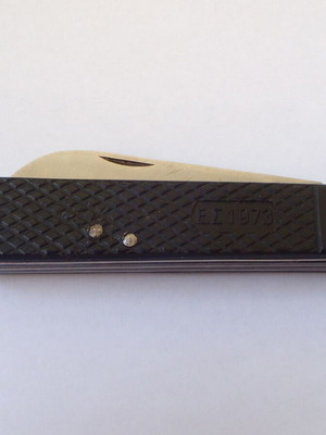 Afentakis 1973 Greek Army Folding Knife used