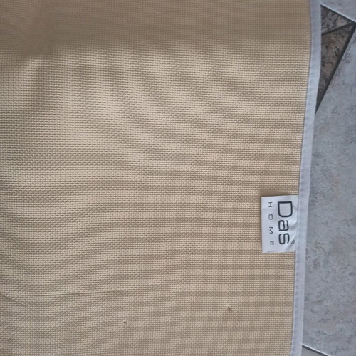 Das Home bathroom mat set with shower curtain new