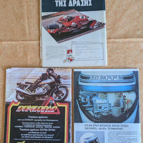MOTOSPORT magazines used, set of 3