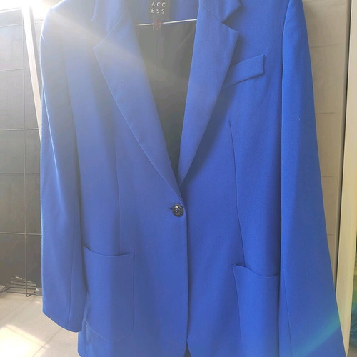 Access jacket blue small like new