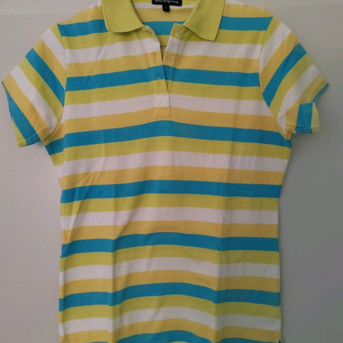 Julia Bergovich polo shirt Large like new, multicolor