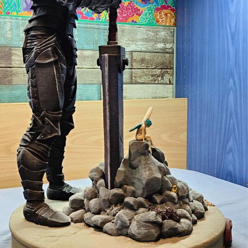 Berserk Statue βαμμένη στο χέρι, ύψος 48 εκατοστά, καινούργιο