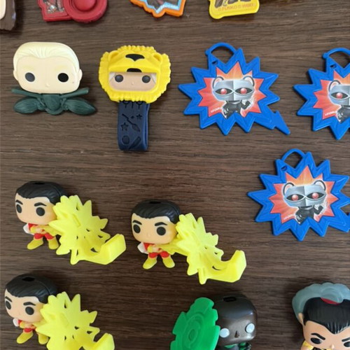 Kinder Joy toys Harry Potter and DC set like new