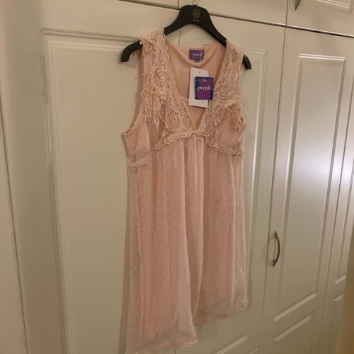 Short dress pink new mini M/L