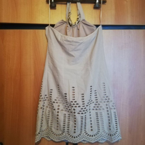 Grama Cupro Dress size M like new, beige