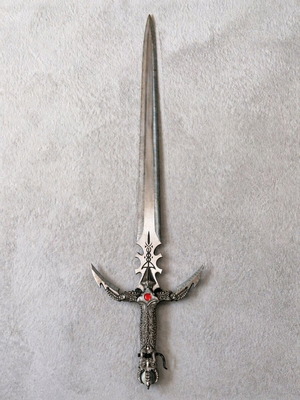 Διακοσμητικό fantasy ξίφος gothic μεταχειρισμένο, συλλεκτικό, cosplay