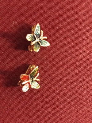 Vintage earrings used