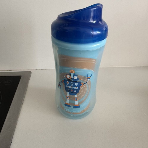 Dr Brown's κύπελλο εκπαίδευσης 300 ml με λειτουργία θερμός