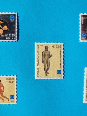Series and FPIK commemorative Olympic Games 2004 stamps new
