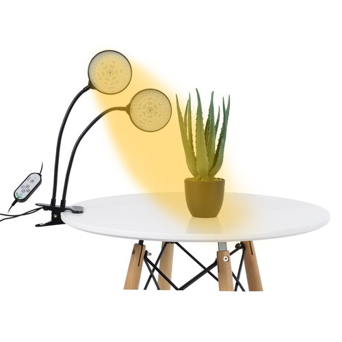 Grow Light Hydro Spectrum LED plant grow light with 2 adjustable heads