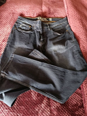 Men's jeans new, blue, size 34
