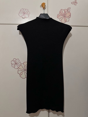 Zara φόρεμα fitted πουκάμισο μαύρο καινούργιο, μέγεθος S
