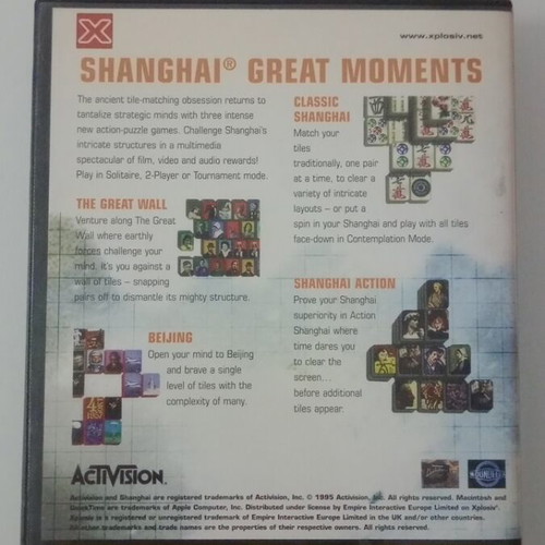 Shanghai videogame used, PC