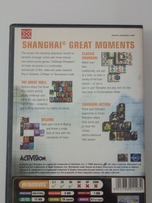 Shanghai videogame used, PC