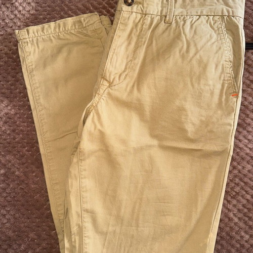 Pull&Bear men's chino pants size 40 like new, beige