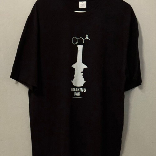 T Shirt Breaking Bad TV series XL new, black, 100% cotton