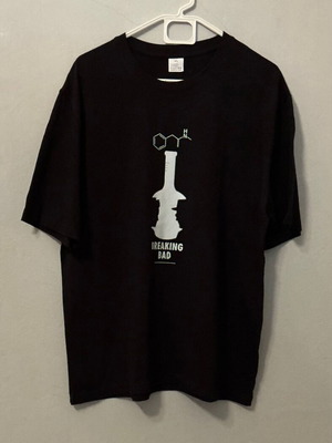 T Shirt Breaking Bad TV series XL new, black, 100% cotton