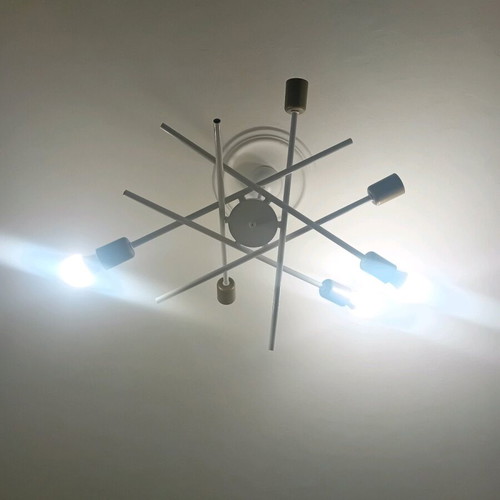 Set of ceiling and floor lamps like new