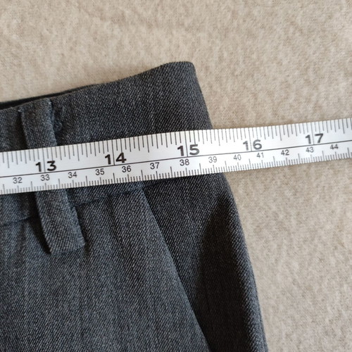 Marella Wool Trousers grey, like new, size 34