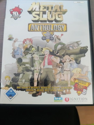 Metal Slug Anthology PlayStation 2 used, German cover