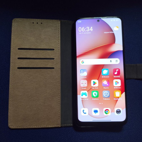 Xiaomi Redmi Note 12 4G NFC Dual SIM (4/128GB) like new, gray with case and charger