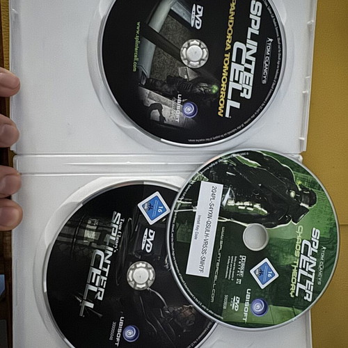 Splinter Cell Trilogy PC Hungary Version Like New