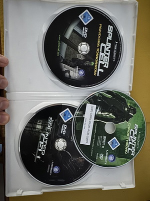 Splinter Cell Trilogy PC Hungary Version Like New