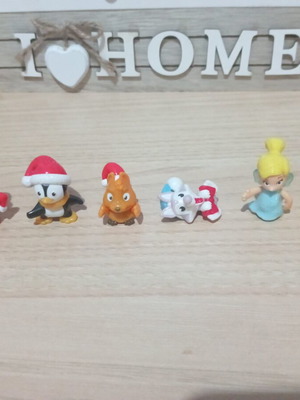 Kinder Christmas figures like new, collectible miniatures
