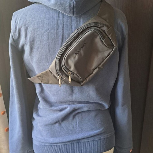 Backpack and waist bag set grey like new Sentio and Winpard