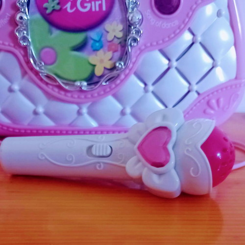 Bontempi iGirl Music Bag handheld karaoke toy like new