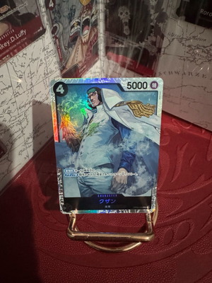 One Piece TCG Kuzan Navy σαν καινούργιο, Japanese