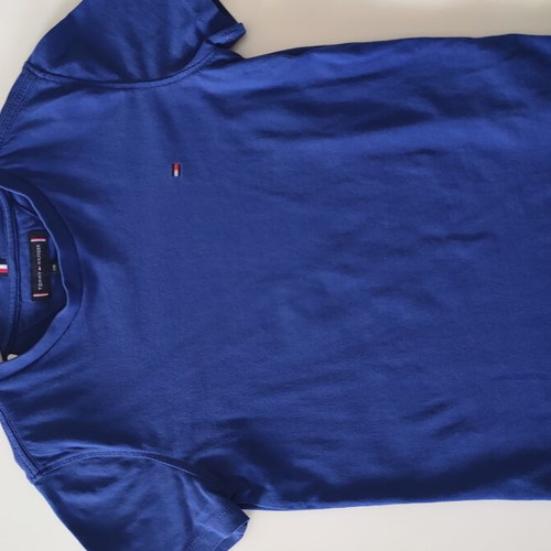 Tommy Hilfiger T-Shirt 128 cm like new, blue, 8 years