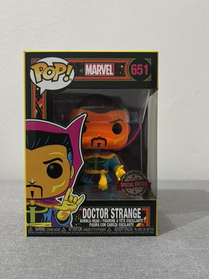 Doctor Strange Funko Pop Blacklight 651 new