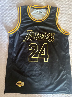 Kobe Bryant Lakers μπασκετική φανέλα μέγεθος L σαν καινούργιο, μαύρη