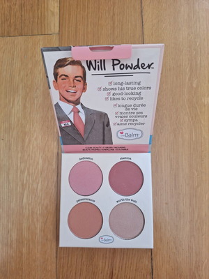 The Balm Will Powder blush quad palette
