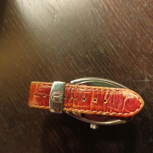 Lancaster women's watch like new, brown