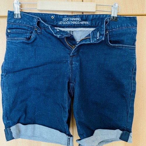 Naf Naf denim shorts used, sizes S and M
