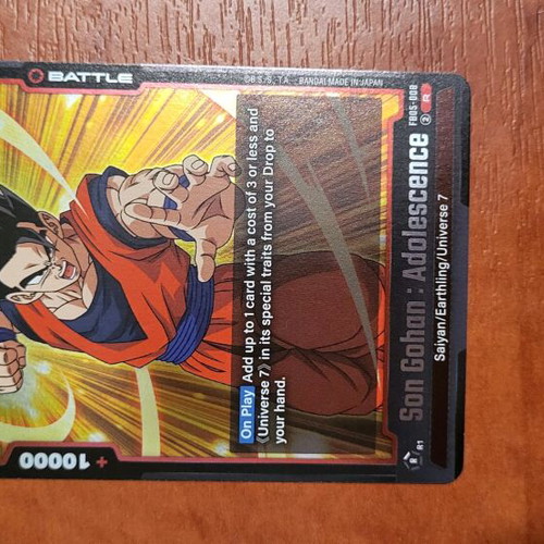 Son Gohan Muri Reverse Card like new