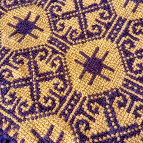 Handmade kilims like new, three embroidered pure wool
