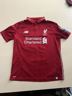 Liverpool Cl 2019 Salah Jersey New Balance, σαν καινούργιο, μέγεθος S, κόκκινο