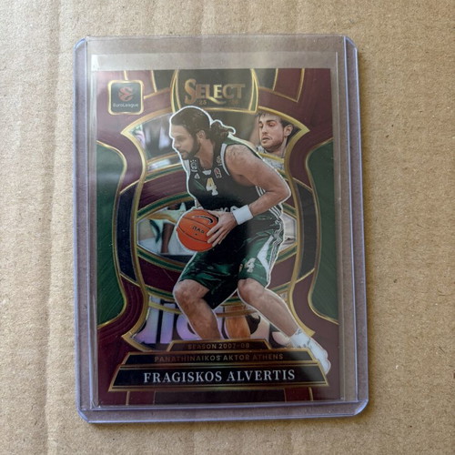 Panini Select EuroLeague Concourse Fragiskos Alvertis card like new