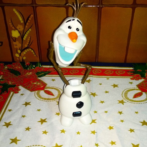 Frozen Olaf collectible figure like new
