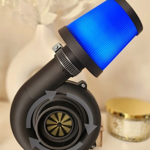Turbo LED lamp with NFC and logo, new, custom decorative