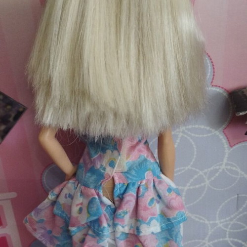 Vintage Barbie doll with vintage dress