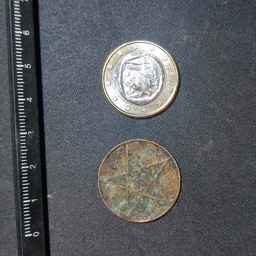 Moroccan coin used from 1922