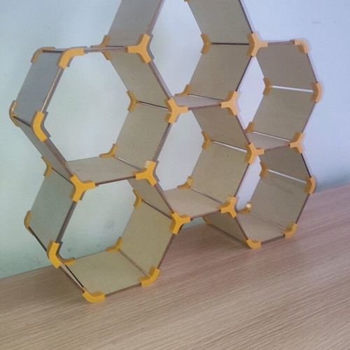 Hexagonal shelf 6 positions new, 3D printer