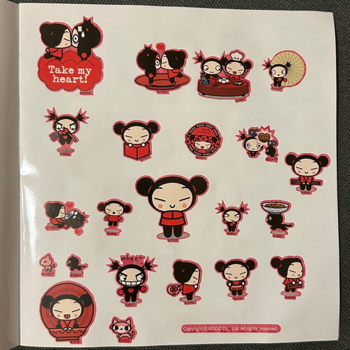 Pucca Sticker Album used