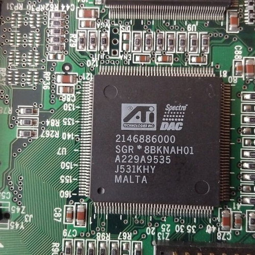 ATi MACH64 EXM255 2MB PCI video card like new