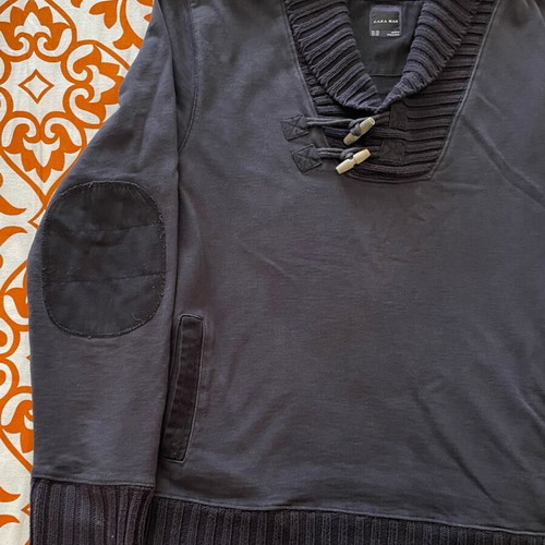 Zara men's blouse dark blue like new XL