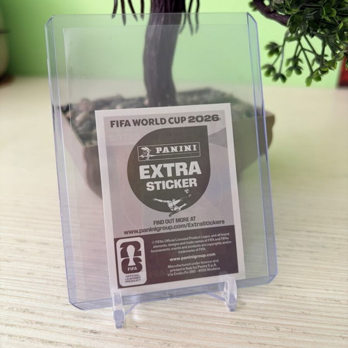 Kylian Mbappe Bronze Extra Sticker Panini World Cup 2026 like new